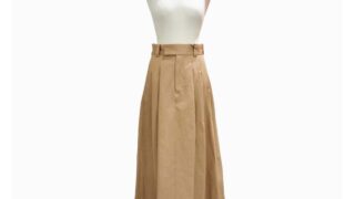 SCYE San Joaquin Cotton Chino Midi Skirt