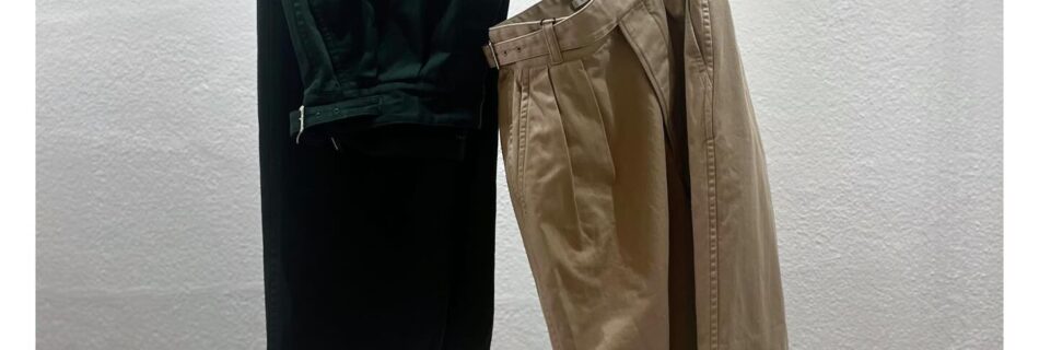 LENO_Side Belted Gurkha Trousers