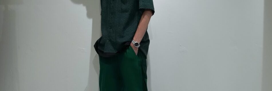 Stylish Summer Fashion in Tokyo and Osaka | Fade Green Outfit Inspiration