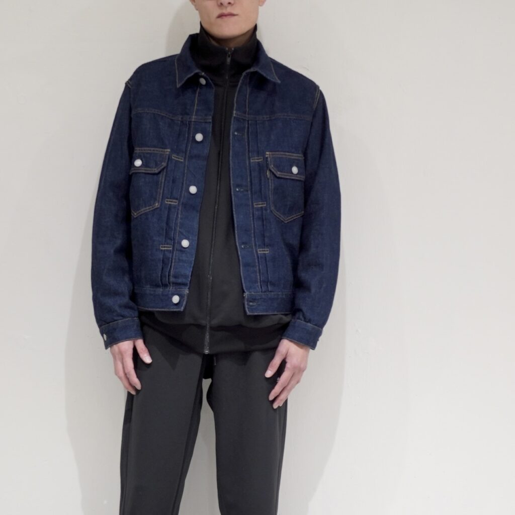 [SCYE BASICS] セルビッジデニムジャケット Type 2 denim trucker jacket