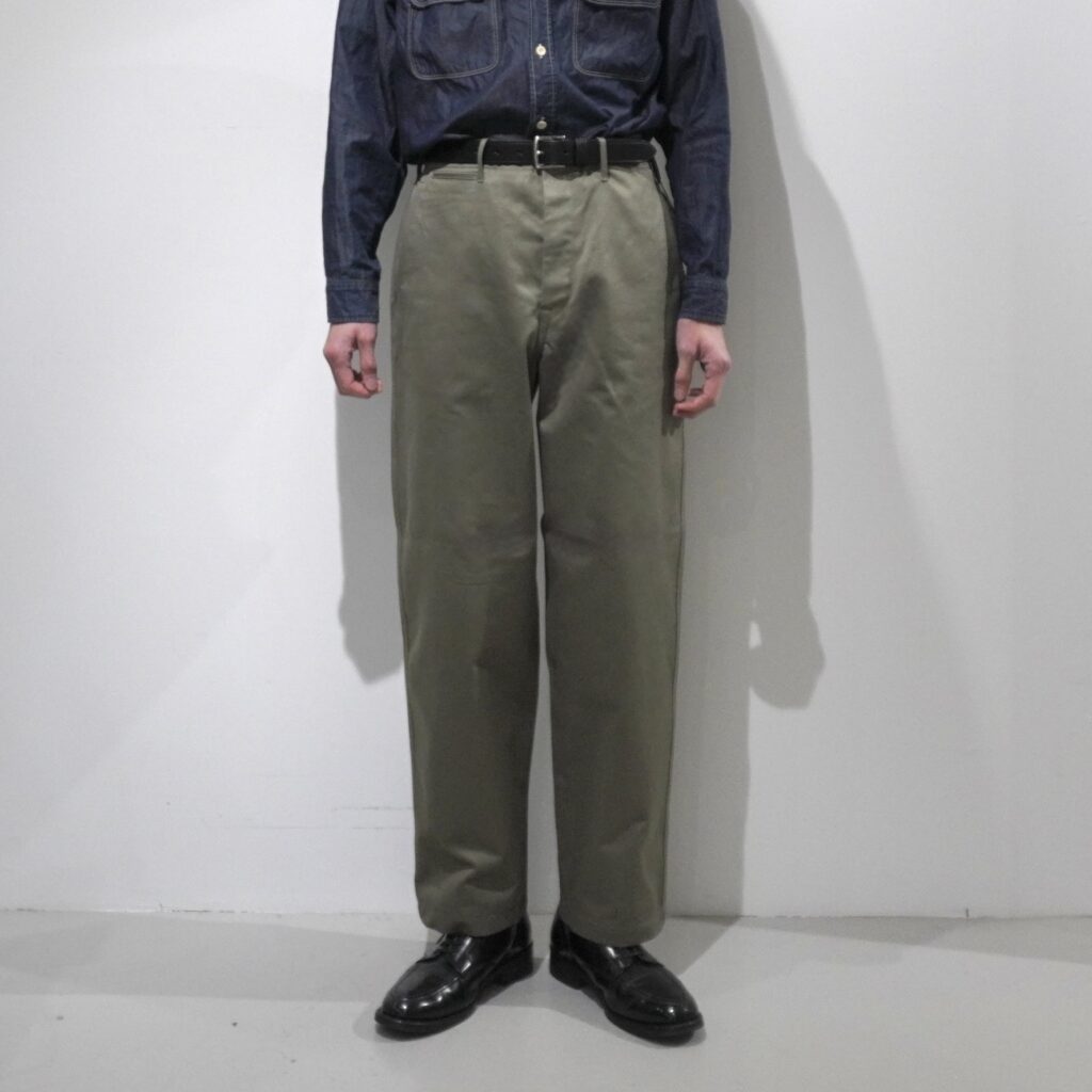 [SCYE BASICS] Vintage Chino Cloth Military Pants _ apartir Styling