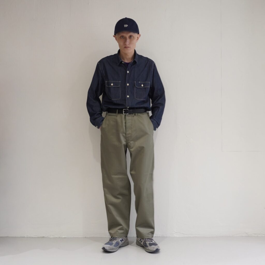 [SCYE BASICS] Vintage Chino Cloth Military Pants _ apartir Styling